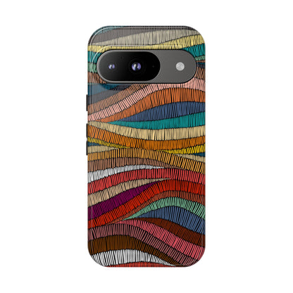 Threaded Harmony: Tapestry-inspired Phone Case for iPhone, Samsung Galaxy and Google Pixel devices