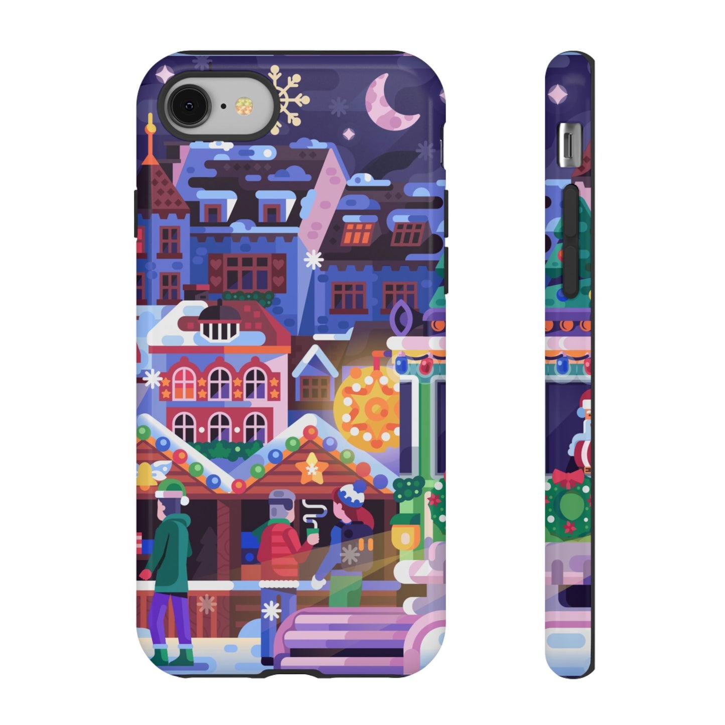 Christmas fair in Old Town: Holiday-Themed case for iPhone, Samsung Galaxy and Google Pixel