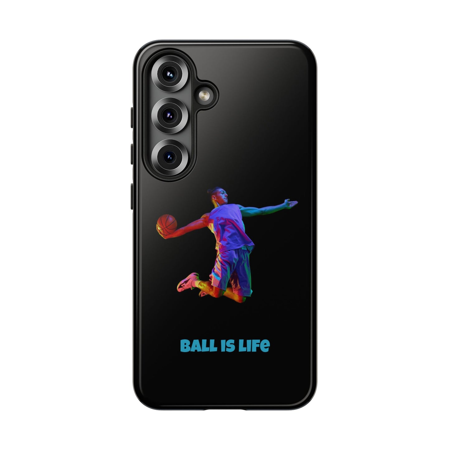 Ball is Life: Basketball Inspired Phone Case for iPhone, Samsung Galaxy and Pixel Devices