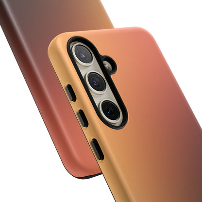 Midnight Peach: Luxury Phone Case for Samsung Galaxy Phones