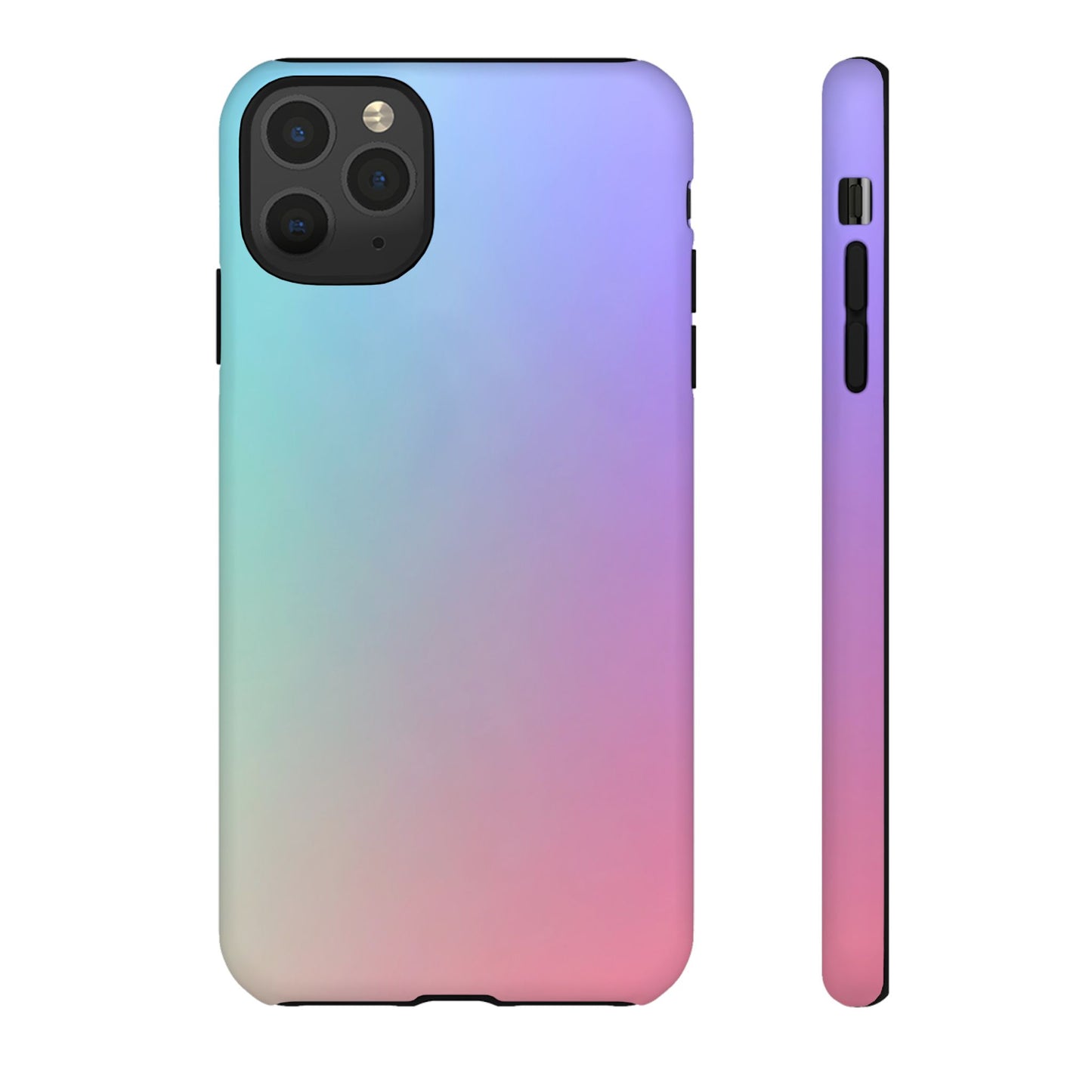 Cotton Candy: Quadcolor Pastel Gradient Tough Case for iPhone, Samsung Galaxy and Google Pixel devices