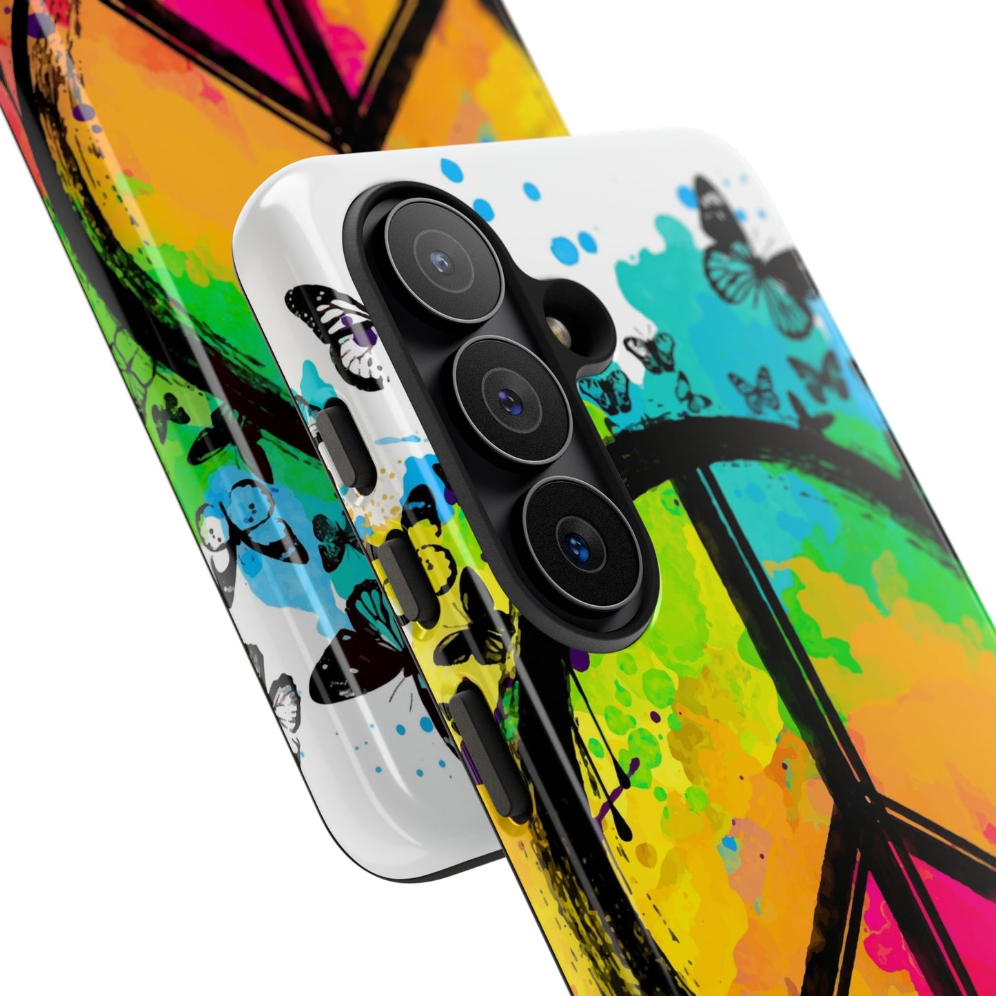 Peace Bloom: Inspiring Phone Case for iPhone and Samsung Galaxy