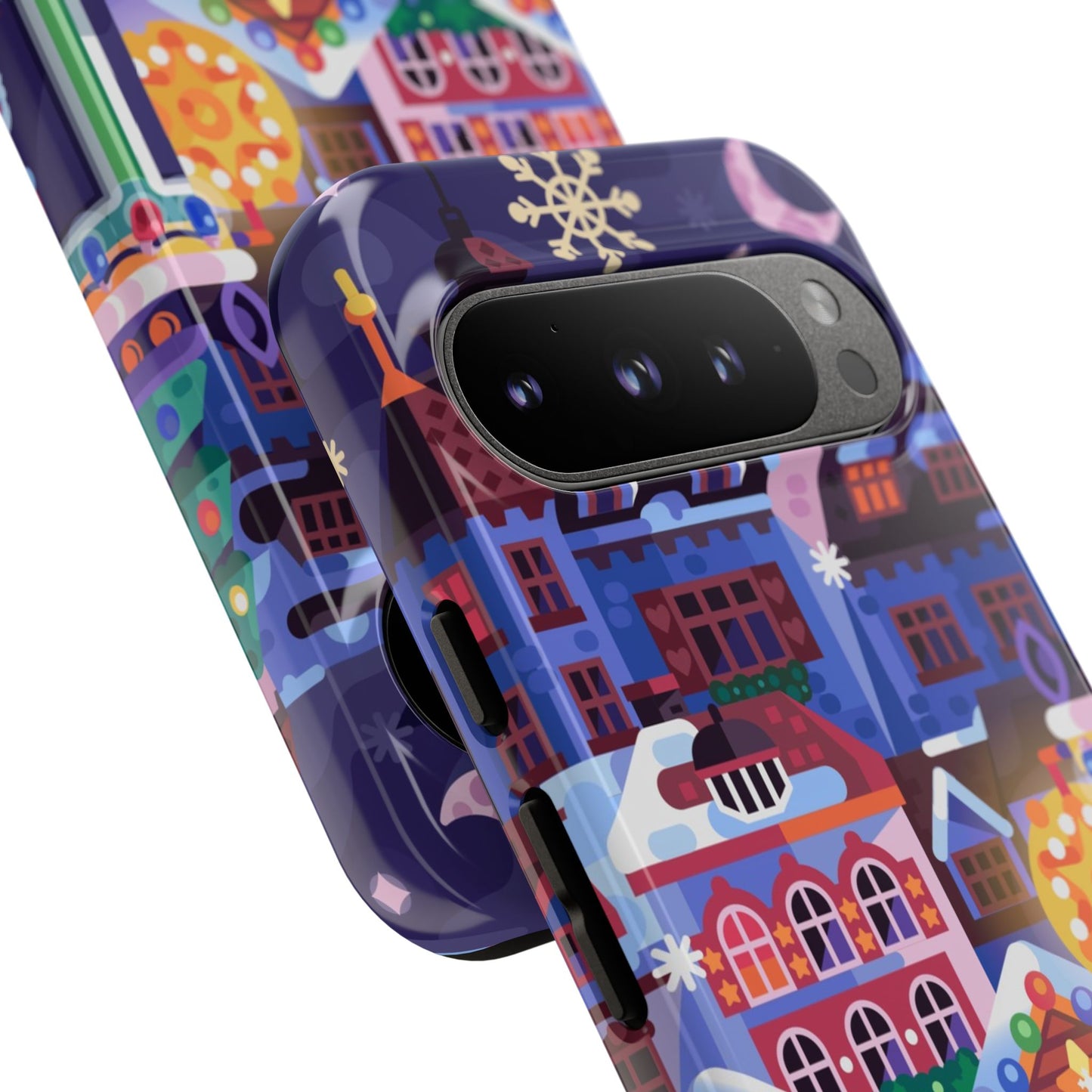 Christmas fair in Old Town: Holiday-Themed case for iPhone, Samsung Galaxy and Google Pixel