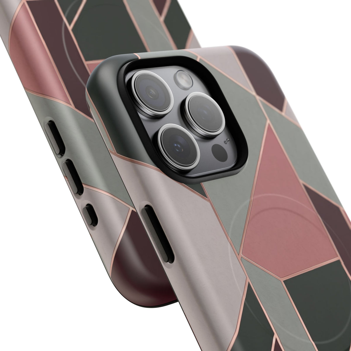 Geometric Luxe MagSafe Phone Case for iPhone