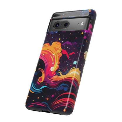 Celestial: Vibrant phone case for iPhone, Samsung Galaxy and Google Pixel devices