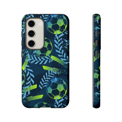 Football Grunge: Sporty Phone Case for iPhone, Samsung Galaxy and Google Pixel