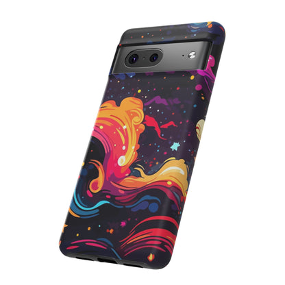 Celestial: Vibrant phone case for iPhone, Samsung Galaxy and Google Pixel devices