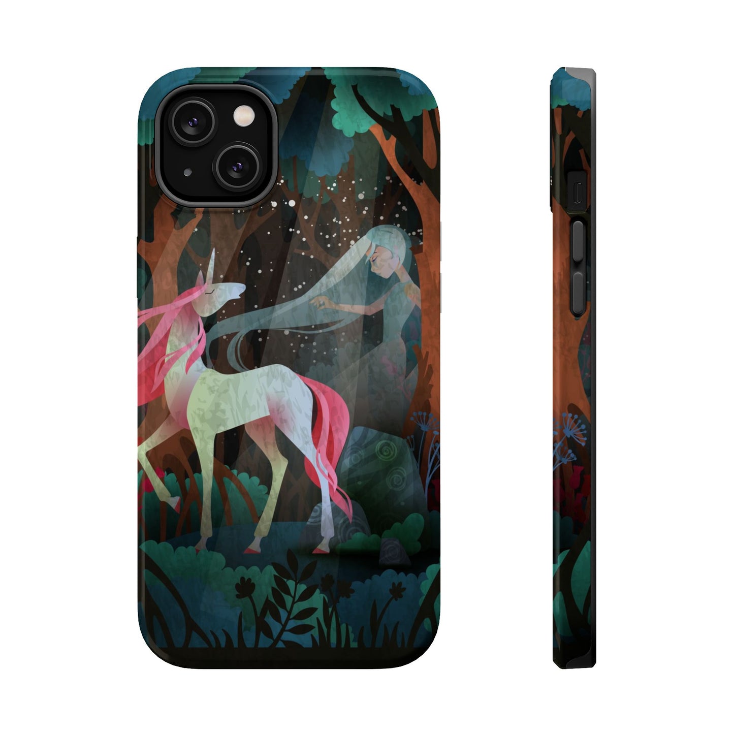 Fairy & Unicorn: Enchanted MagSafe Phone Case for iPhone