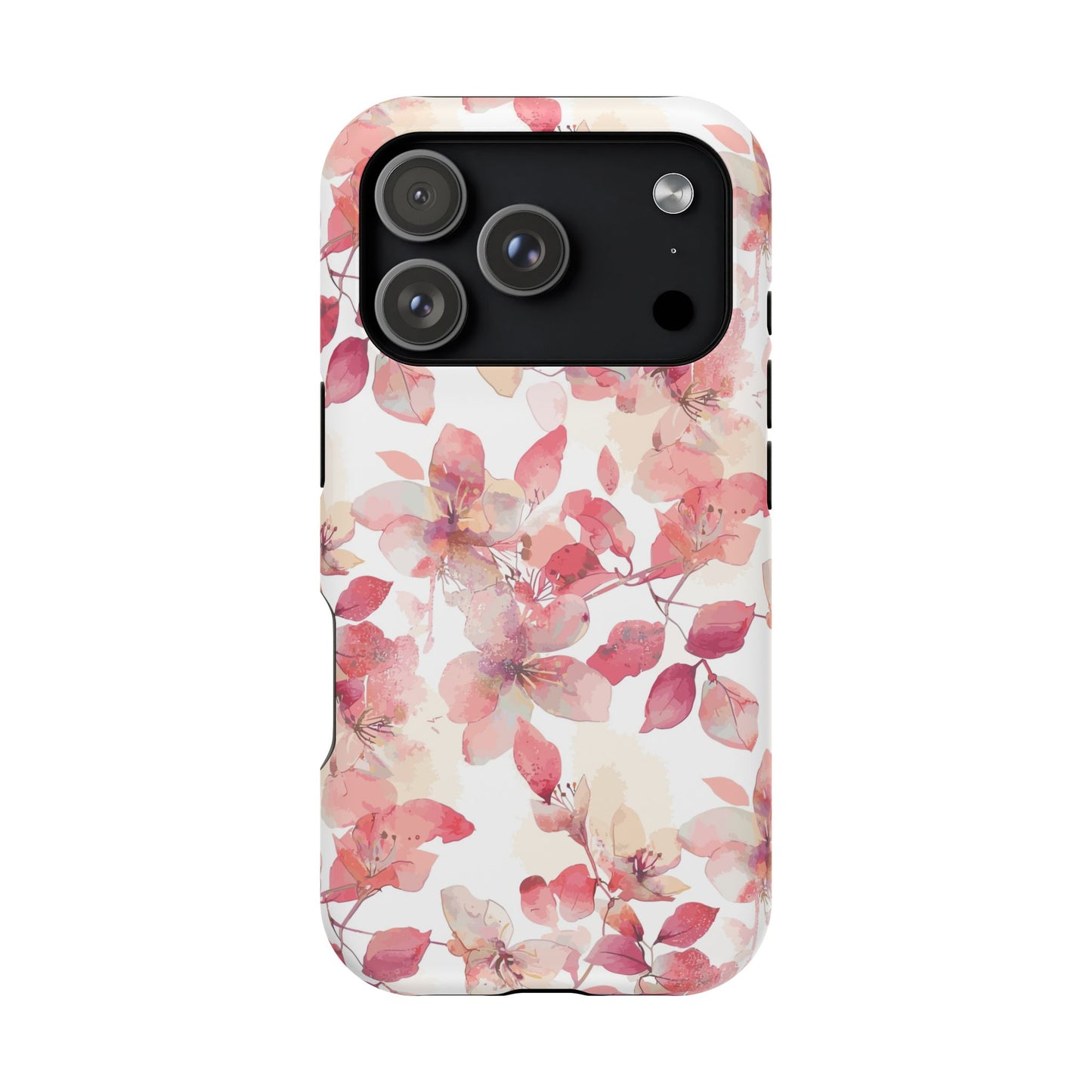 Watercolor Flowers: MagSafe case for iPhone