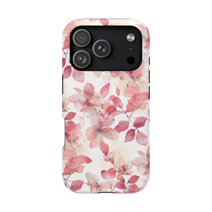 Watercolor Flowers: MagSafe case for iPhone