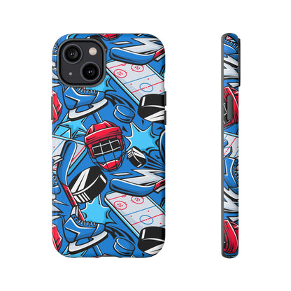 Ice Hockey PowerPlay: Sports-Inspired Phone Case for iPhone, Samsung Galaxy and Google Pixel devices