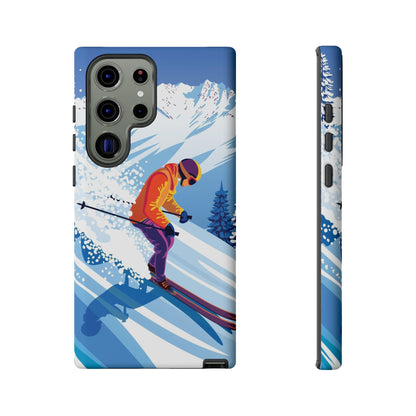 Glacier Rush: Ice Ski inspired phone case for iPhone, Samsung Galaxy and Google  Pixel devices
