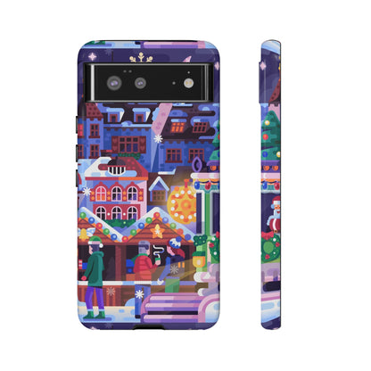 Christmas fair in Old Town: Holiday-Themed case for iPhone, Samsung Galaxy and Google Pixel