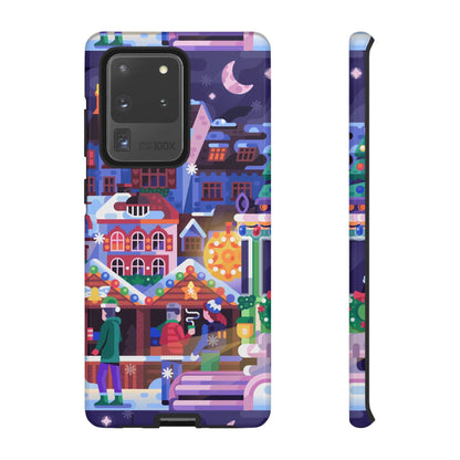 Christmas fair in Old Town: Holiday-Themed case for iPhone, Samsung Galaxy and Google Pixel