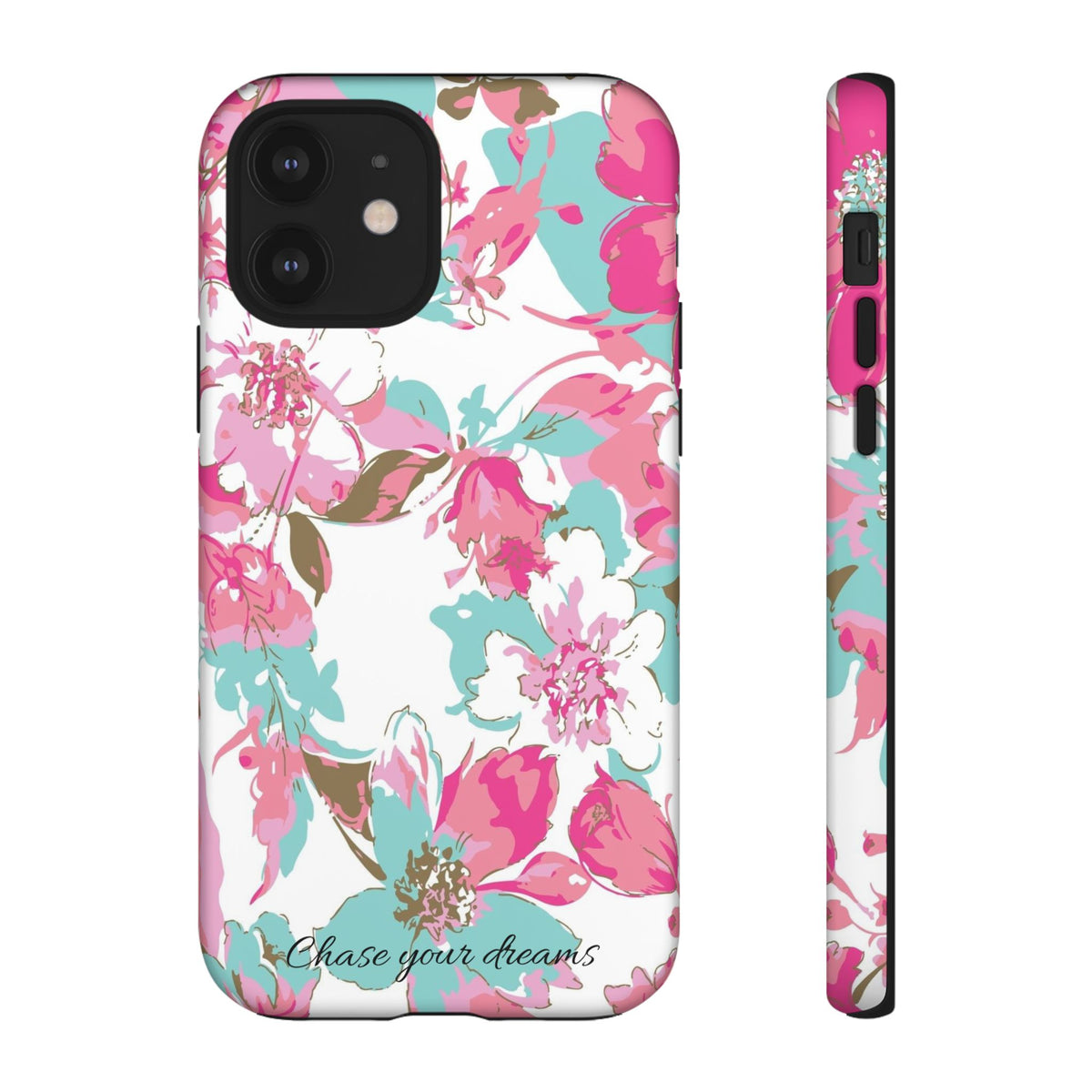Chase your dreams: Artistic and elegant phone case for Apple iPhone, Samsung Galaxy and Pixel devices