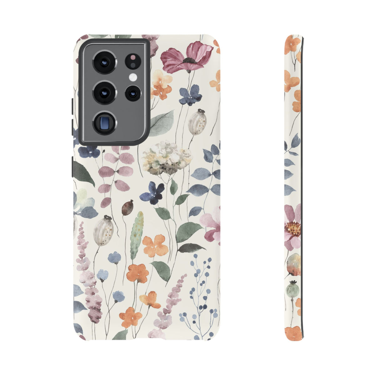 Floral Prints Phone Case for iPhone, Samsung Galaxy and Pixel devices
