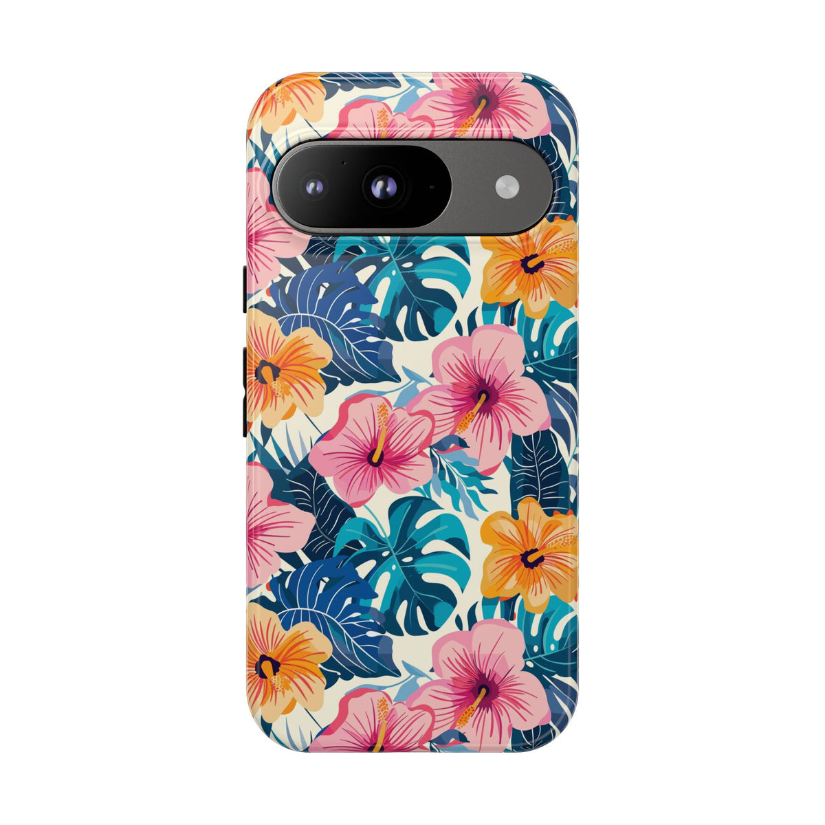 Hibiscus Bloom: Cute Floral Phone Case for iPhone, Samsung and Google Pixel