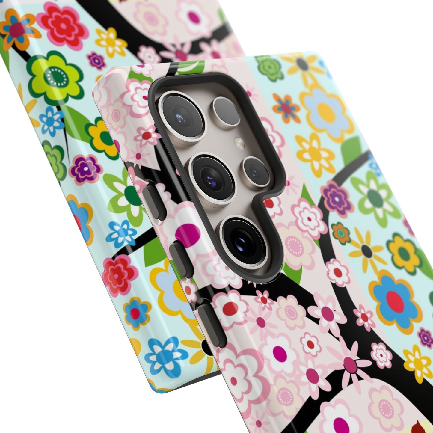 Four Seasons: Fall, Winter, Spring and Summer inspired phone case for iPhone, Samsung Galaxy and Google Pixel devices