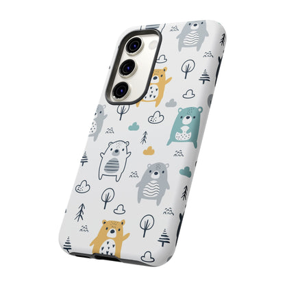 Bear Friends: Cute Phone Case for iPhone, Samsung Galaxy and Google Pixel devices