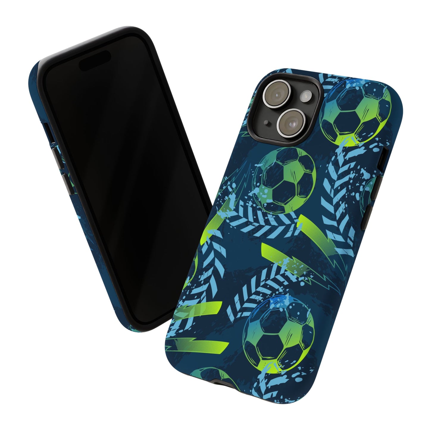 Football Grunge: Sporty Phone Case for iPhone, Samsung Galaxy and Google Pixel