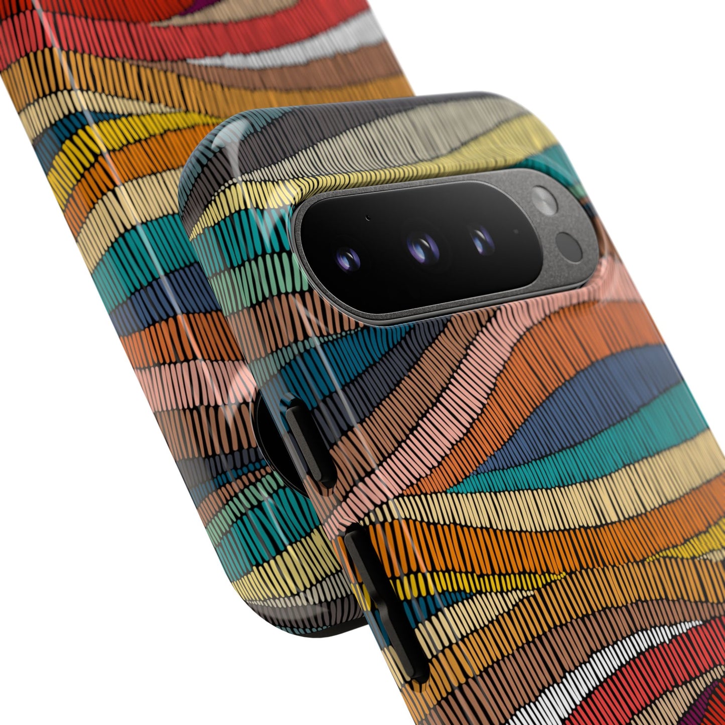 Threaded Harmony: Tapestry-inspired Phone Case for iPhone, Samsung Galaxy and Google Pixel devices