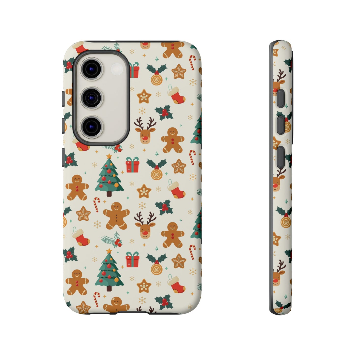 Gingerbread Holidays: Xmas-themed phone case for iPhone, Samsung and Google Pixel