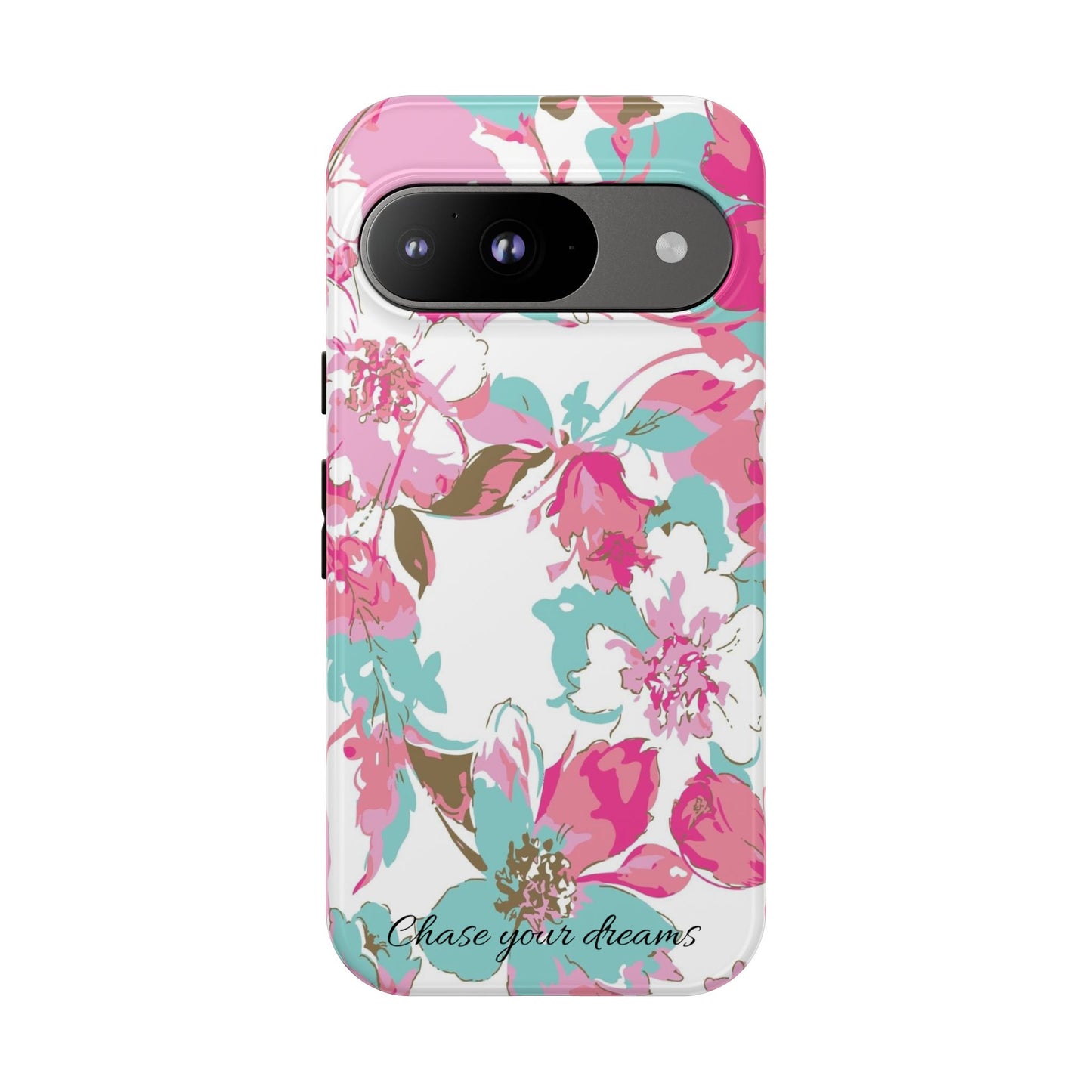 Chase your dreams: Artistic and elegant phone case for Apple iPhone, Samsung Galaxy and Pixel devices