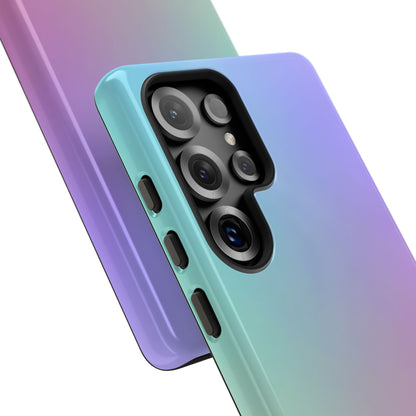 Cotton Candy: Quadcolor Pastel Gradient Tough Case for iPhone, Samsung Galaxy and Google Pixel devices
