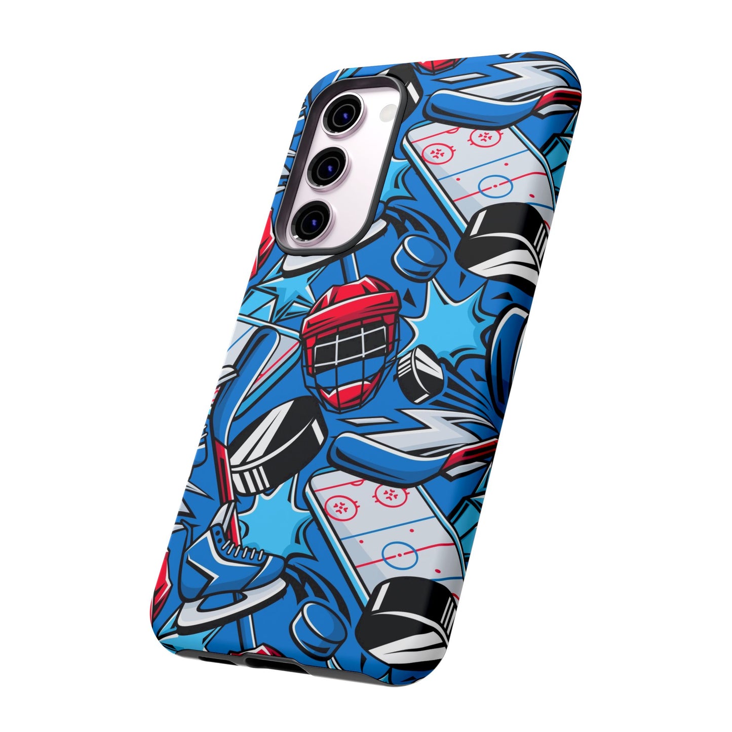 Ice Hockey PowerPlay: Sports-Inspired Phone Case for iPhone, Samsung Galaxy and Google Pixel devices