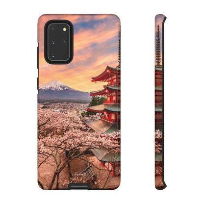 Mt. Fuji Sakura Dreams Phone Case for iPhone, Samsung Galaxy and Google Pixel devices