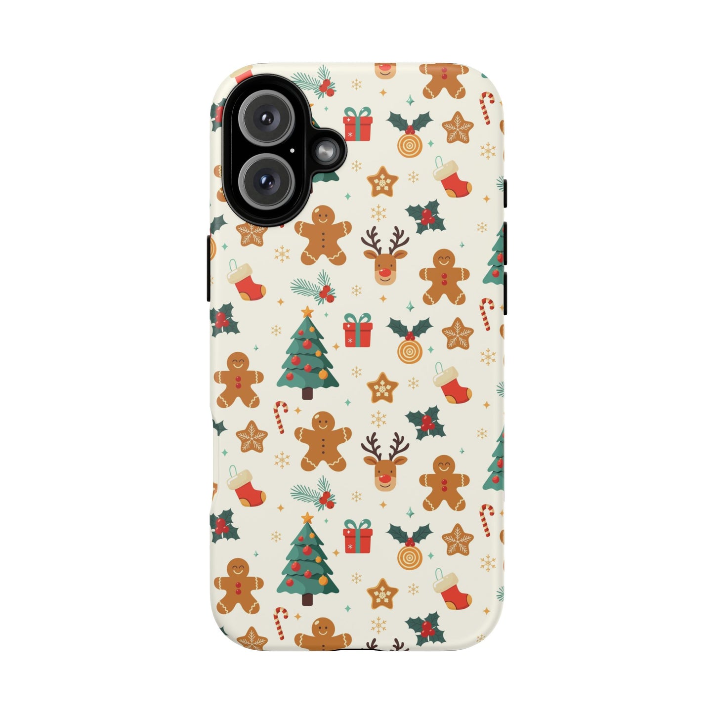 Gingerbread Holidays: Xmas-themed phone case for iPhone, Samsung and Google Pixel