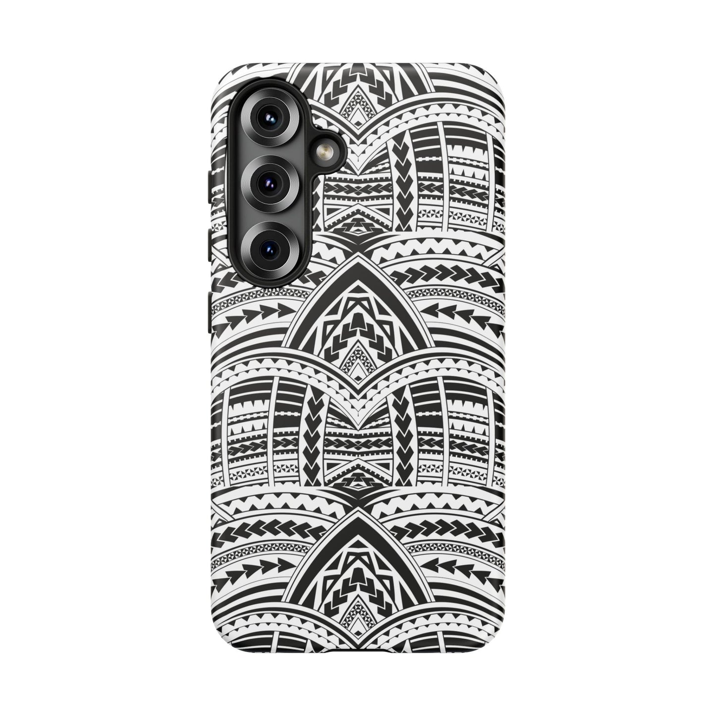 Tatoeage: telefoonhoesje met tribalpatroon voor iPhone, Samsung Galaxy en Google Pixel