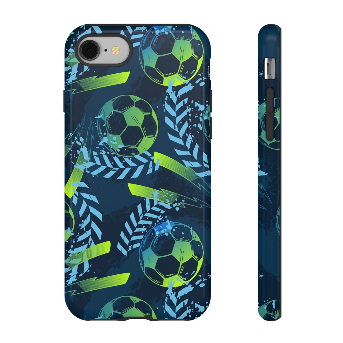 Football: Protective phone case for iPhone, Samsung Galaxy and Google Pixel phones