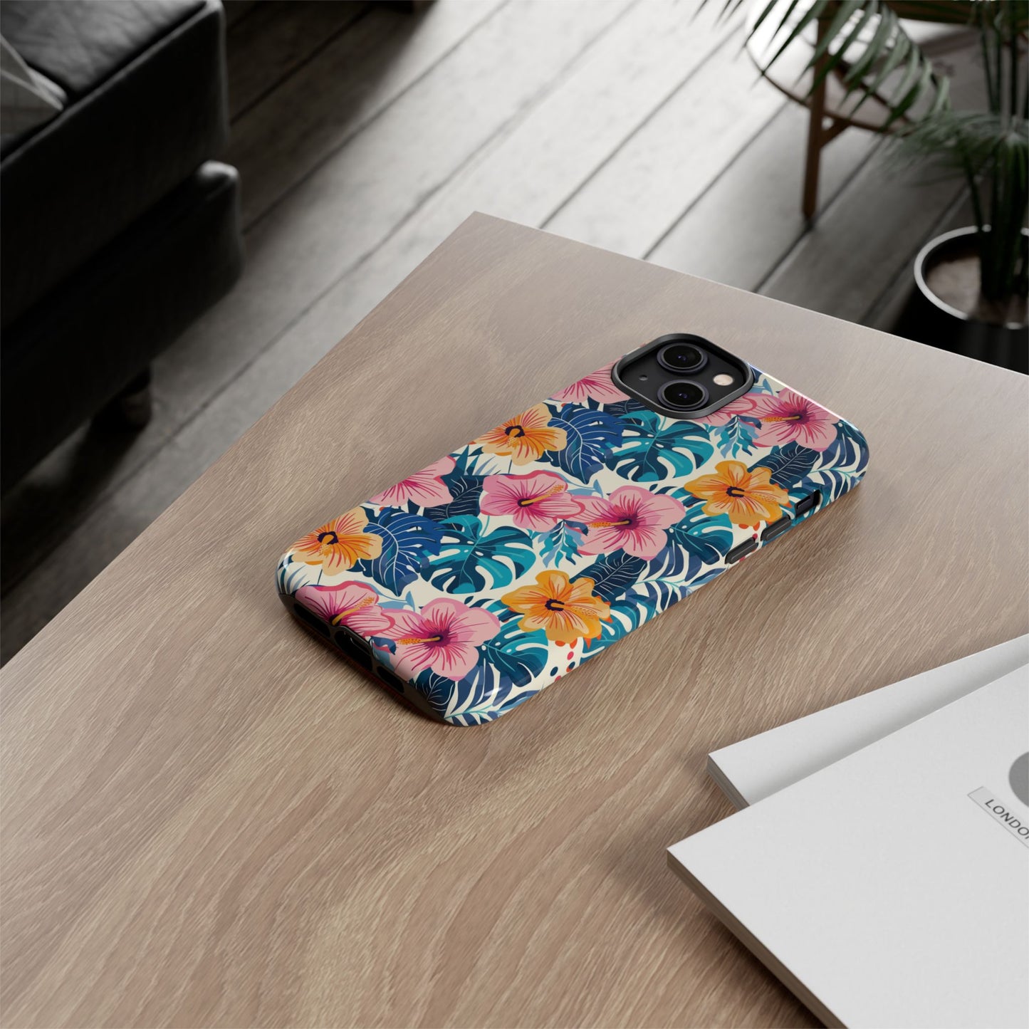 Hibiscus: Cute Floral Phone Case for iPhone, Samsung and Google Pixel