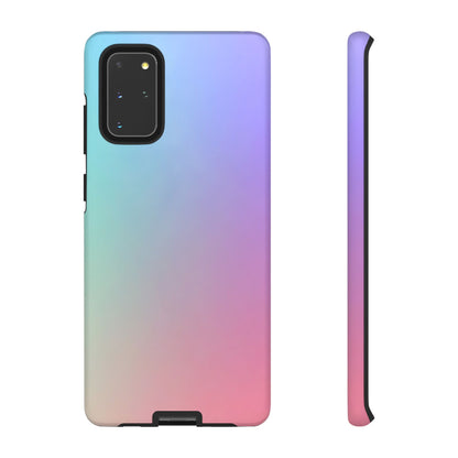 Cotton Candy: Quadcolor Pastel Gradient Tough Case for iPhone, Samsung Galaxy and Google Pixel devices