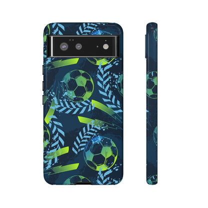 Football: Protective phone case for iPhone, Samsung Galaxy and Google Pixel phones