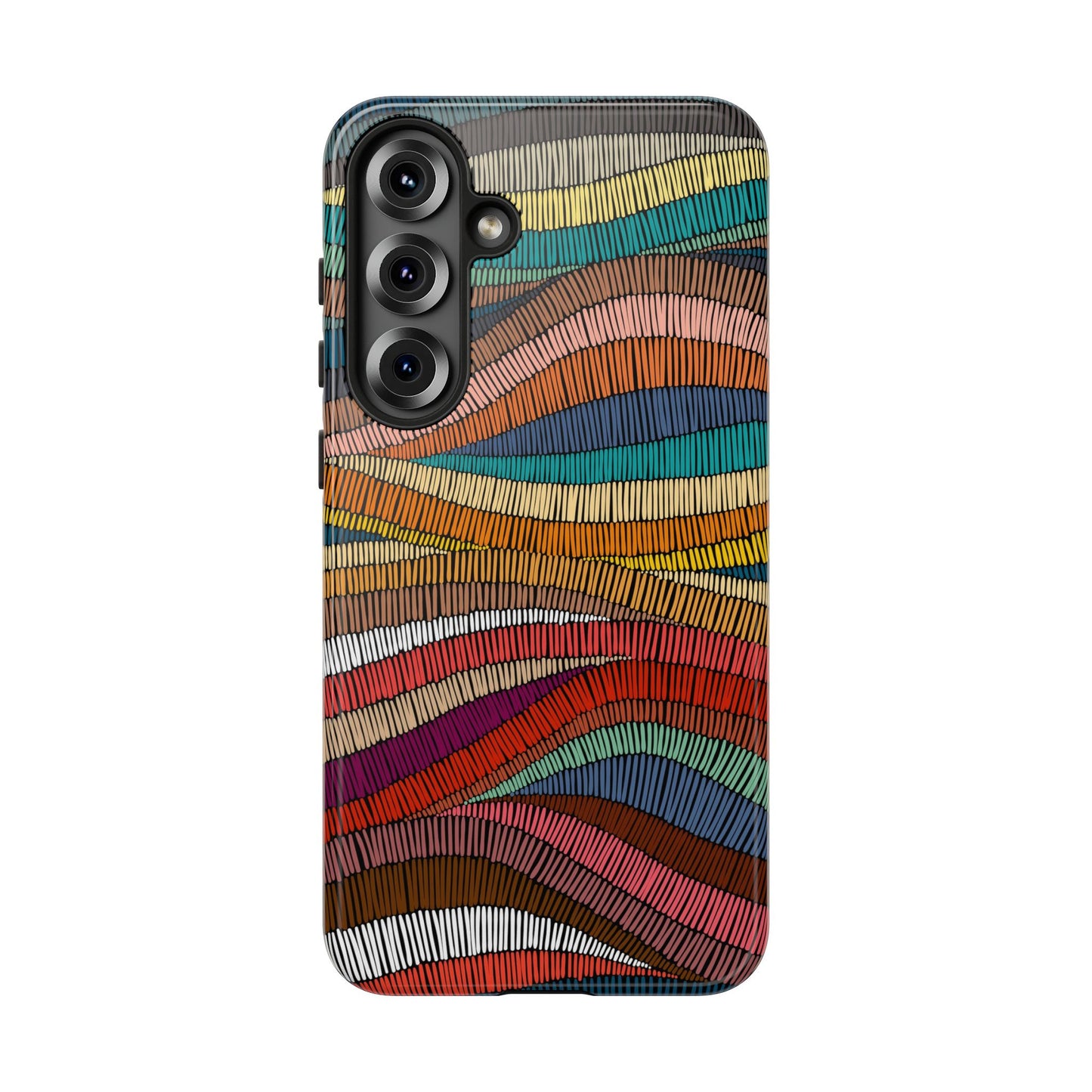 Threaded Harmony: Tapestry-inspired Phone Case for iPhone, Samsung Galaxy and Google Pixel devices