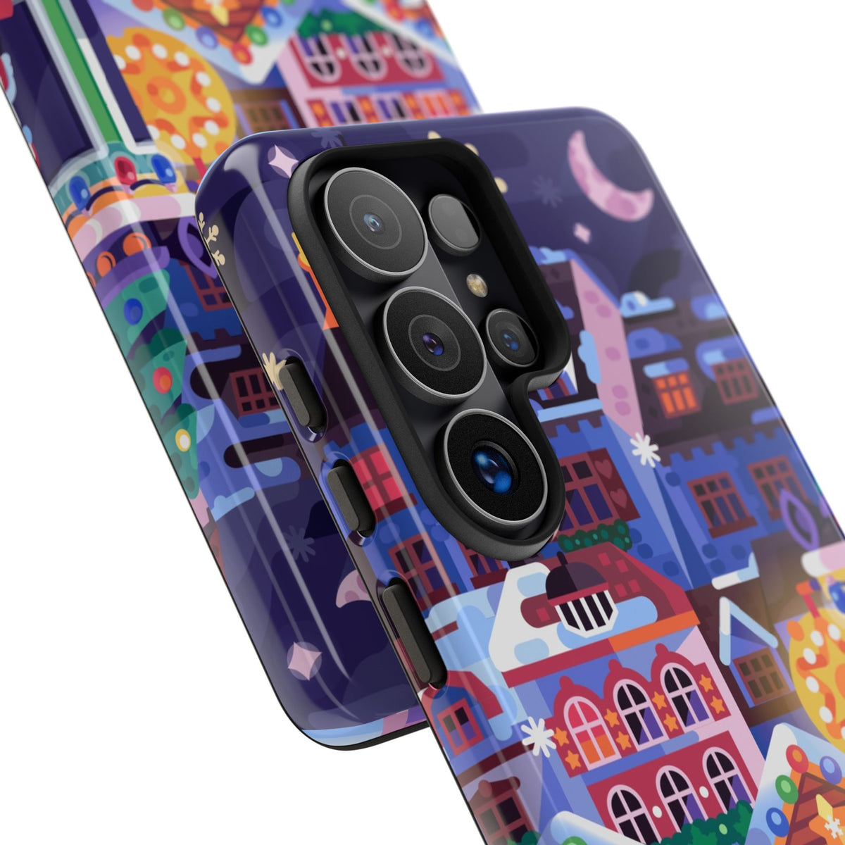 Christmas Fair in Old Town: Holiday-Themed case for iPhone, Samsung Galaxy and Google Pixel