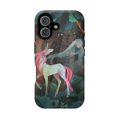 Fairy & Unicorn: Enchanted MagSafe Phone Case for iPhone