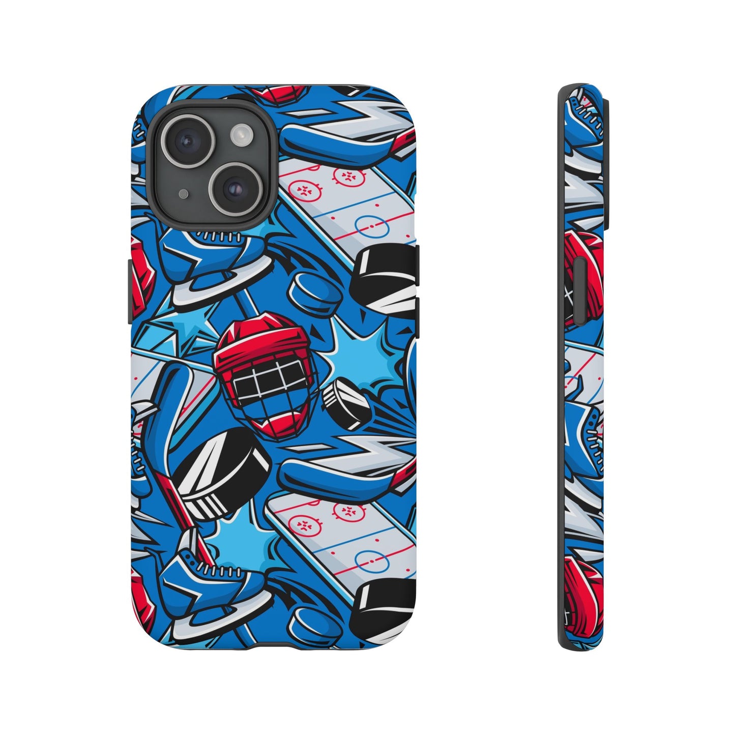 Ice Hockey PowerPlay: Sports-Inspired Phone Case for iPhone, Samsung Galaxy and Google Pixel devices