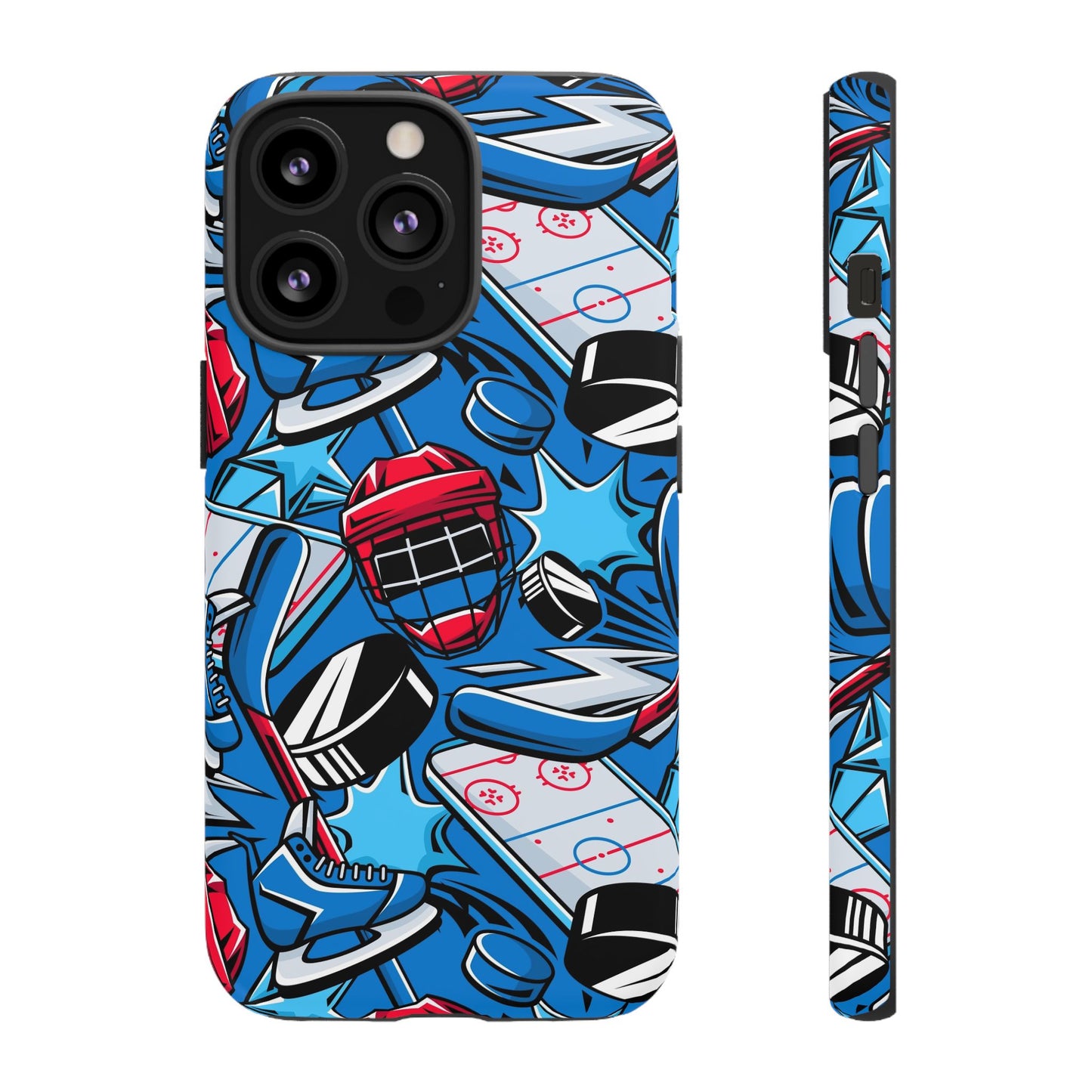 Ice Hockey PowerPlay: Sports-Inspired Phone Case for iPhone, Samsung Galaxy and Google Pixel devices