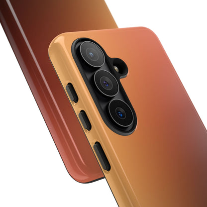 Midnight Peach: Luxury Phone Case for Samsung Galaxy Phones