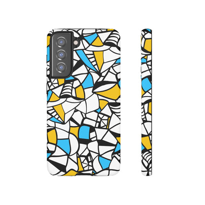 Abstract Graffiti: Tough Cases for iPhone, Galaxy and Pixel devices