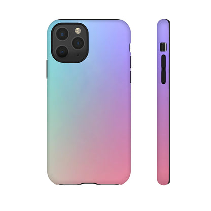 Cotton Candy: Quadcolor Pastel Gradient Tough Case for iPhone, Samsung Galaxy and Google Pixel devices