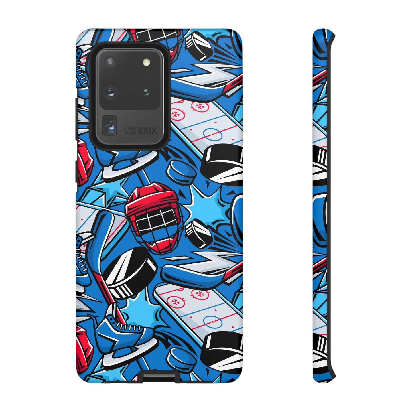 Ice Hockey PowerPlay: Sports-Inspired Phone Case for iPhone, Samsung Galaxy and Google Pixel devices