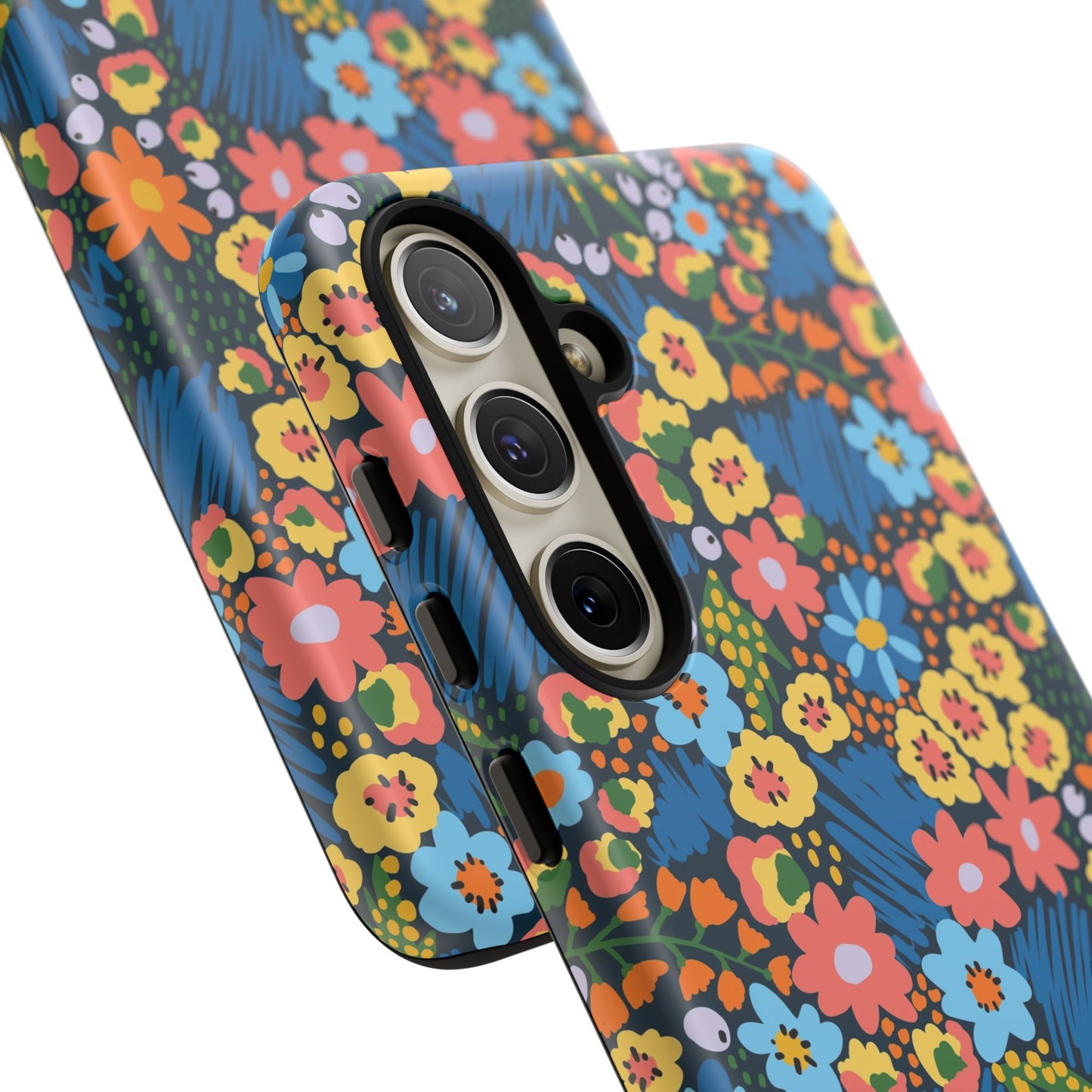 Bloom Burst: Color and Joy Themed Phone Case for iPhone, Samsung Galaxy and Google Pixel devices