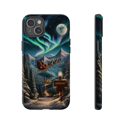 Santa Claus North Pole Adventure: Christmas Themed Phone Case for iPhone, Samsung Galaxy and Google Pixel devices