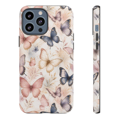 Butterfly Pastels Phone Case: Tough Case for iPhone and Samsung Galaxy devices