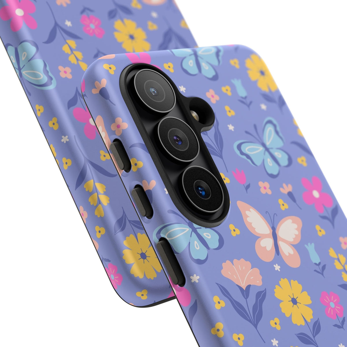 Lavender Butterflies: Tough Phone Case for iPhone, Samsung Galaxy and Google Pixel
