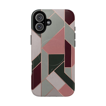 Geometric Luxe MagSafe Phone Case for iPhone